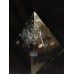 Пирамида оргонит с оникс, карбон и хематит за защита размер XL
