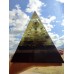 Магическа пирамида оргонит за защита и късмет серия Magic Earth Power размер XXXXL